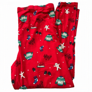 𝅺SIZE 1X Christmas Holiday Leggings, Excellent Used Condition